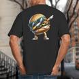 Hamburger Dabbing Kids Men Women Dab Dance Cheeseburgers Dad Big And Tall Men's T-Shirt Back Print