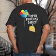 Happy Birthday Daddy Cute Toddler Dad's Birthday Party Big And Tall Men's T-Shirt Back Print