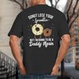 I'm Going To Be a Daddy Again Pregnancy Announcement Quote Big And Tall Men's T-Shirt Back Print