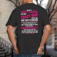 I'm Not A Perfect Daughter But My Crazy Dad Loves Me Big And Tall Men's T-Shirt Back Print I'm Not A Perfect Daughter But My Crazy Dad Loves Me Big And Tall Men's T-Shirt Back Print