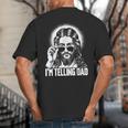 I'm Telling Dad Jesus Big And Tall Men's T-Shirt Back Print