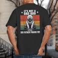 It's Not A Dad Bod It's Father Figure Bear Vintage Big And Tall Men's T-Shirt Back Print It's Not A Dad Bod It's Father Figure Bear Vintage Big And Tall Men's T-Shirt Back Print