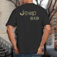 Jeep Dad Officially Licensed Big And Tall Men's T-Shirt Back Print Jeep Dad Officially Licensed Big And Tall Men's T-Shirt Back Print