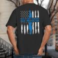 Jesus God Religious Man Of God Husband Dad Protector Big And Tall Men's T-Shirt Back Print