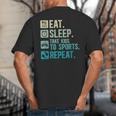 Take Kids To Sports Dad Sports Father Sport Dad Big And Tall Men's T-Shirt Back Print