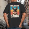 Malinois Dad Maligator Daddy Belgian Malinois Big And Tall Men's T-Shirt Back Print