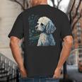 Maltipoo Starry Night Van Gogh Maltipoo Mom Dad Owner Big And Tall Men's T-Shirt Back Print