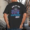 Marvel Panther Family Party Dad Of The Birthday Boy Big And Tall Men's T-Shirt Back Print