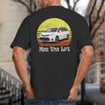 Mini Van Life Soccer Mom Dad Parent For Parents Big And Tall Men's T-Shirt Back Print