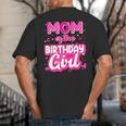 Mom And Dad Birthday Girl Family Matching Party Decorations Big And Tall Men's T-Shirt Back Print