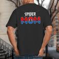 Mom And Dad Spider Family Matching Birthday Halloween Big And Tall Men's T-Shirt Back Print