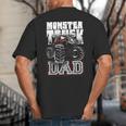 Monster Truck Dad Tshirt Big And Tall Men's T-Shirt Back Print Monster Truck Dad Tshirt Big And Tall Men's T-Shirt Back Print