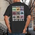 In My Monster Trucks Dad Era Big And Tall Men's T-Shirt Back Print In My Monster Trucks Dad Era Big And Tall Men's T-Shirt Back Print