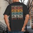 In My Monster Trucks Dad Era Matching Family Truck Lovers Big And Tall Men's T-Shirt Back Print In My Monster Trucks Dad Era Matching Family Truck Lovers Big And Tall Men's T-Shirt Back Print