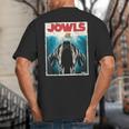 MonsterMuttz Great Dane Jowls Paws Top Drooling Dog Mom Dog Dad Big And Tall Men's T-Shirt Back Print