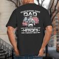 National Guard Graduation Proud National Guard Dad Big And Tall Men's T-Shirt Back Print
