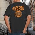 NBA New York Knicks Father's Day Just A Dad Who Loves Big And Tall Men's T-Shirt Back Print