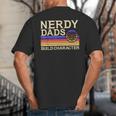 Nerdy Dad RPG Gaming D20 Tabletop Games RPG Gamer Big And Tall Men's T-Shirt Back Print