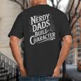 Nerdy Dads Build Character RPG Dice Father Humor Big And Tall Men's T-Shirt Back Print Nerdy Dads Build Character RPG Dice Father Humor Big And Tall Men's T-Shirt Back Print