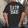 NUTCRACKER DAD Fun Christmas Ballet Parent Meme Big And Tall Men's T-Shirt Back Print NUTCRACKER DAD Fun Christmas Ballet Parent Meme Big And Tall Men's T-Shirt Back Print