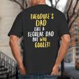 Theodore's Dad Text Men Boys Big And Tall Men's T-Shirt Back Print Theodore's Dad Text Men Boys Big And Tall Men's T-Shirt Back Print