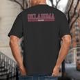 Oklahoma Dad University Sports Big And Tall Men's T-Shirt Back Print