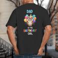 Owl Dad Birthday Party Dad Of The Birthday Girl Owl Big And Tall Men's T-Shirt Back Print