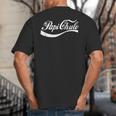 Papi Chulo Mexican Dad Father's Dad Chingon Fathers Day Big And Tall Men's T-Shirt Back Print
