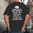 For Parents Of Actors And Actresses Drama Mom And Dad Big And Tall Men's T-Shirt Back Print