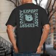 Peppa Pig Father's Day Expert Daddy Vintage Faded Box Logo Big And Tall Men's T-Shirt Back Print Peppa Pig Father's Day Expert Daddy Vintage Faded Box Logo Big And Tall Men's T-Shirt Back Print