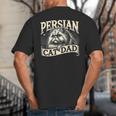 Persian Cat Dad Persian Cats Persian Cat Lover Big And Tall Men's T-Shirt Back Print Persian Cat Dad Persian Cats Persian Cat Lover Big And Tall Men's T-Shirt Back Print