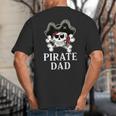 Pirate Father Pirate Dad Halloween Big And Tall Men's T-Shirt Back Print