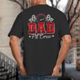 Pit Crew Race Car Racing Dad Family Birthday Party Big And Tall Men's T-Shirt Back Print Pit Crew Race Car Racing Dad Family Birthday Party Big And Tall Men's T-Shirt Back Print