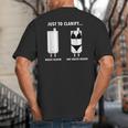 Plumber Hot Water Heater Plumbing Dad Joke Big And Tall Men's T-Shirt Back Print