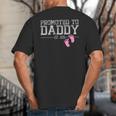 Promoted To Daddy Est 2026 Shirt New Daddy New Dad Big And Tall Men's T-Shirt Back Print