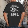Promoted To Daddy Est 2026 Soon To Be Daddy 2026 Big And Tall Men's T-Shirt Back Print