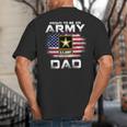 Proud To Be An Army Dad With American Flag Veteran Big And Tall Men's T-Shirt Back Print Proud To Be An Army Dad With American Flag Veteran Big And Tall Men's T-Shirt Back Print