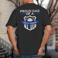 Proud Dad Of a Deputy Sheriff Deputy Sheriff Big And Tall Men's T-Shirt Back Print