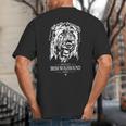 Proud Irish Wolfhound Dad Dog Dad Irish Wolfhound Dog Big And Tall Men's T-Shirt Back Print