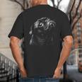 Pug For Dog Mom Dad Cute Pug Men Women Kids Big And Tall Men's T-Shirt Back Print