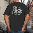 Racoon Dad Tax Making Sure It's Not Poison Men Big And Tall Men's T-Shirt Back Print