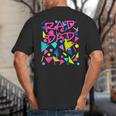 Rad Dad 80s Throwback Big And Tall Men's T-Shirt Back Print