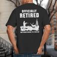 Retirement 2025 Retire Deer Hunting Retired For Dad Big And Tall Men's T-Shirt Back Print Retirement 2025 Retire Deer Hunting Retired For Dad Big And Tall Men's T-Shirt Back Print
