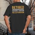 Retirement Best Retired 2026 Tee For Men Women Dad Mom Big And Tall Men's T-Shirt Back Print