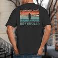 Round Rowing Dad Rudder Big And Tall Men's T-Shirt Back Print