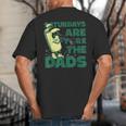 Saturdays Are Fore The Dads Golf Big And Tall Men's T-Shirt Back Print