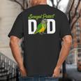 Senegal Parrot Dad Senegal Parrot Owner Senegal Parrot Lover Big And Tall Men's T-Shirt Back Print