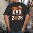 Senior Dad Class Of 2026 Graduate Basketball Graduation 2026 Big And Tall Men's T-Shirt Back Print