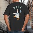 Silly Dada Silly Goose Mom Birthday Family Matching Party Big And Tall Men's T-Shirt Back Print