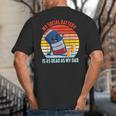 My Social Battery Is As Dead As My Dad Big And Tall Men's T-Shirt Back Print My Social Battery Is As Dead As My Dad Big And Tall Men's T-Shirt Back Print